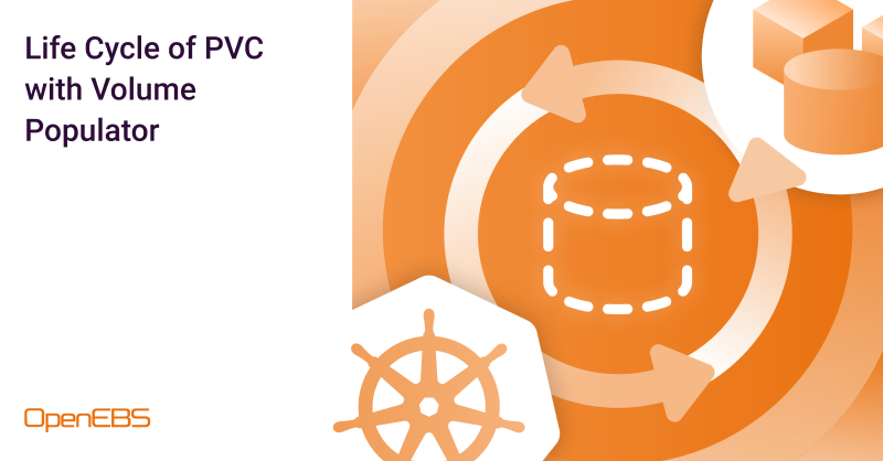 Life cycle of PVC with Volume Populator